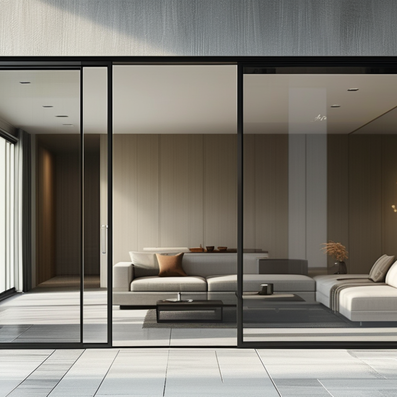 Why Are Aluminum Framed Glass Doors Ideal for Modern Minimalism?