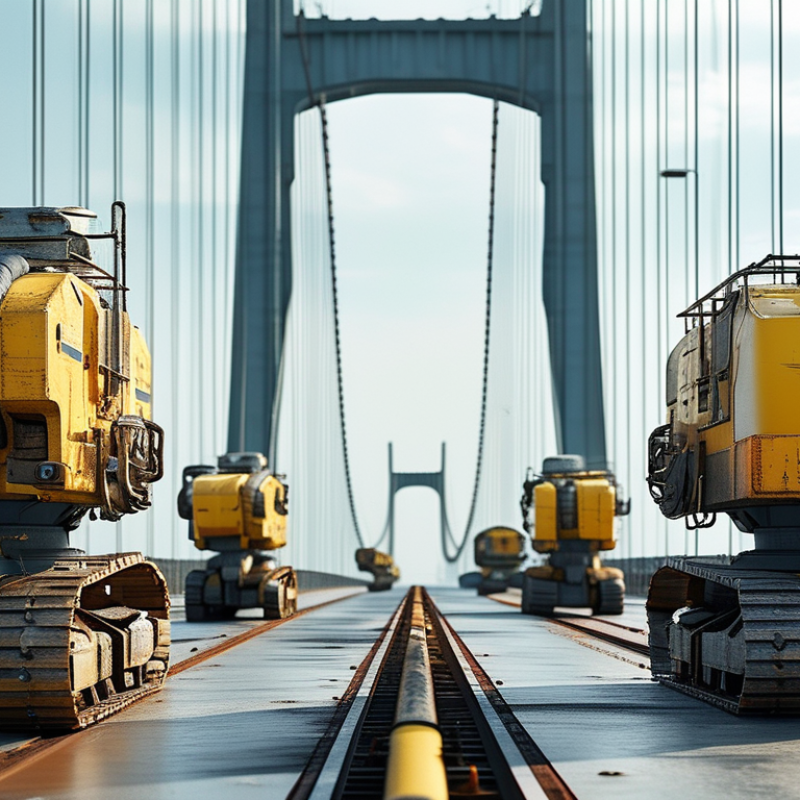 Why Use Crawler Robots for Effective Bridge Inspection and Cleaning?