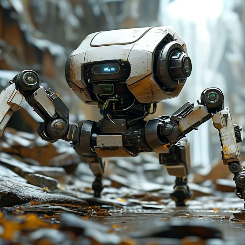 How do quadruped robots effectively recover from falls?