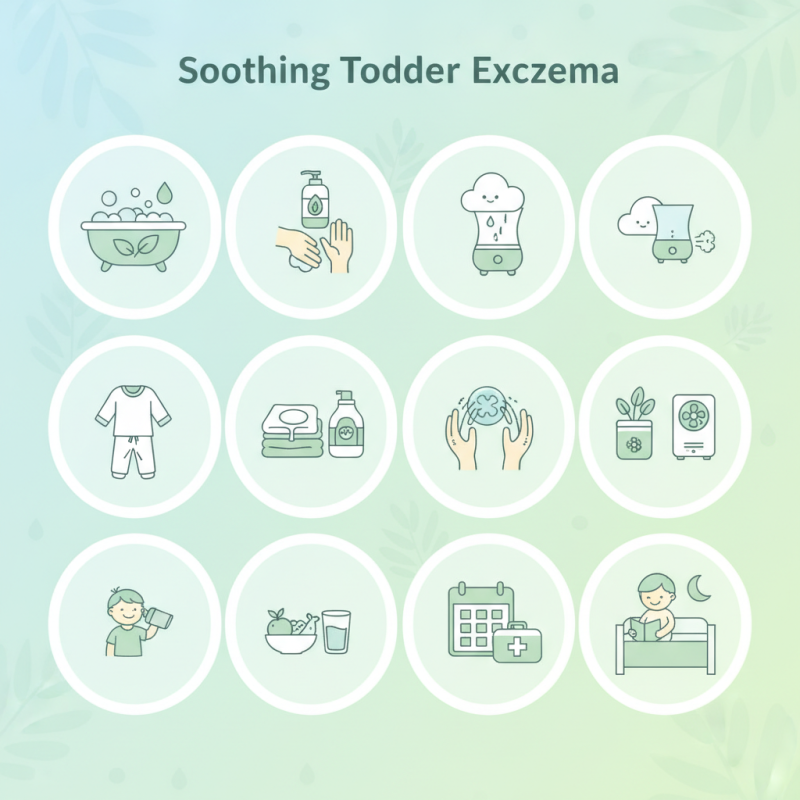 Top 10 Ways to Soothe Eczema Flare Ups in Toddlers?