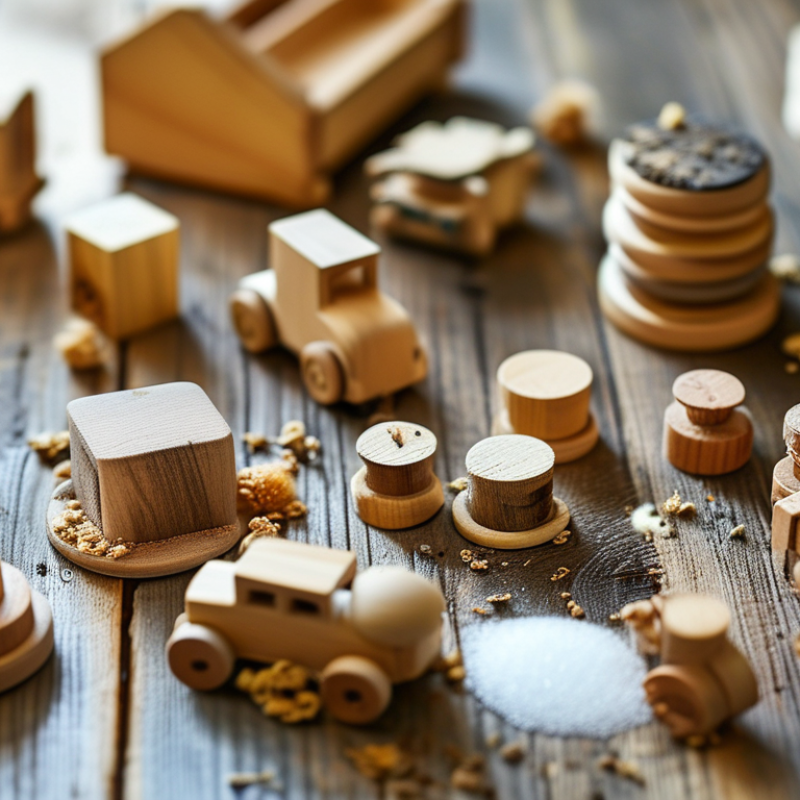 How to Naturally Disinfect Wooden Toys for Safe Play?