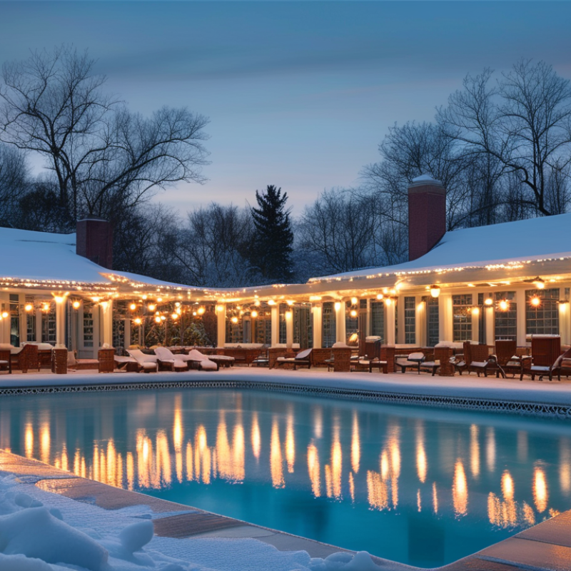 How to Winterize Surface Mounted Pool Lights Safely?