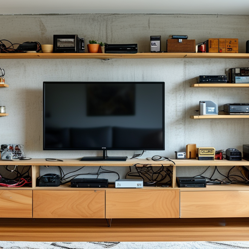 How to Effectively Hide Messy Cables in Your TV Media Console?