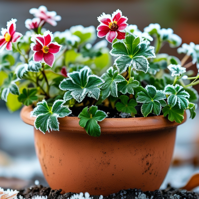 How to Shield Your Potted Plants from Sudden Frost?