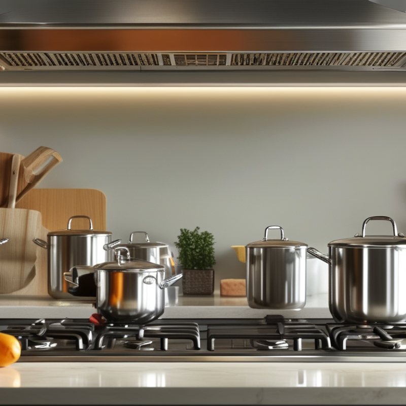 How to Remove Stains from Stainless Steel Cookware Easily?