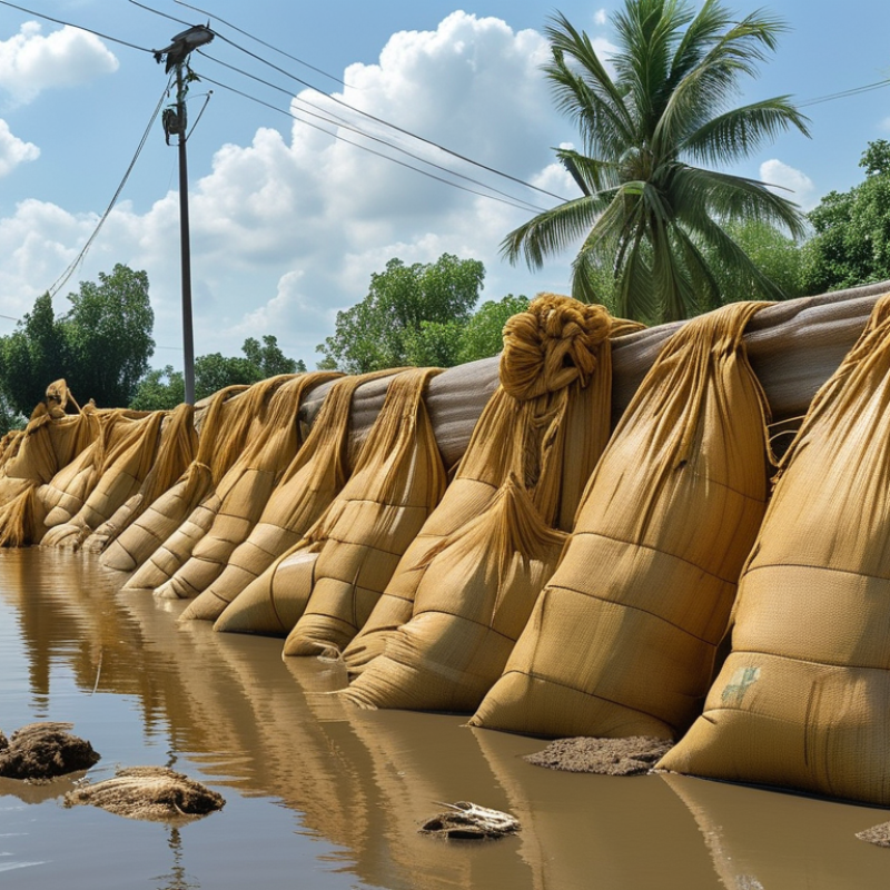Why Are Woven Bags Essential for Effective Flood Control?