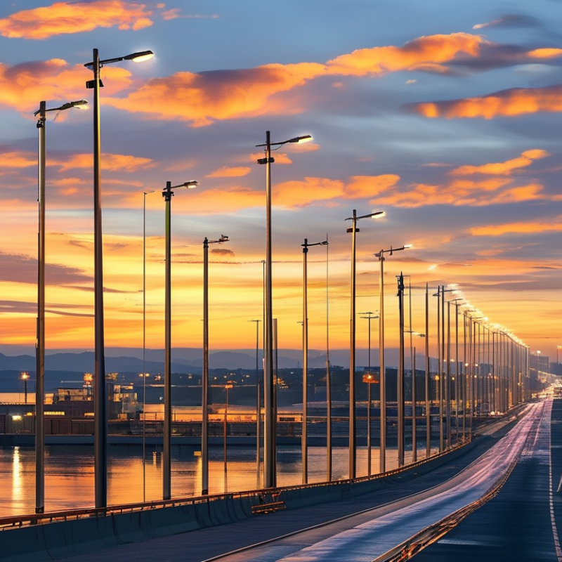 What is the Standard Mounting Height for High Mast Light Poles?