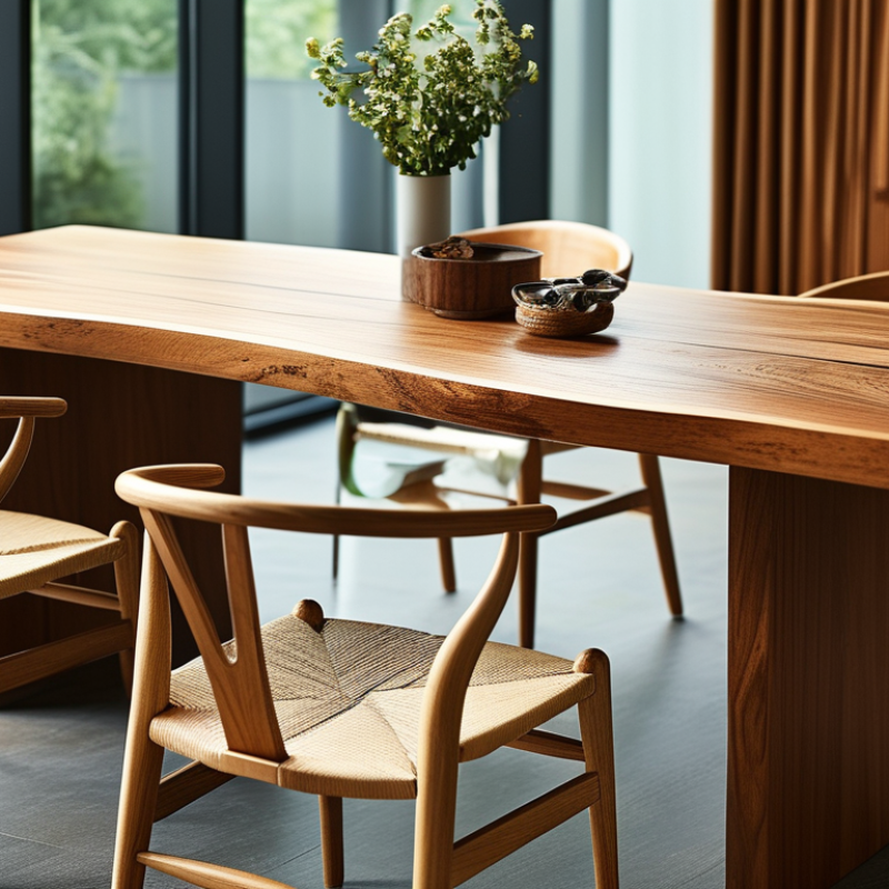 Why Choose Solid Wood Table Chairs for Your Home or Office?
