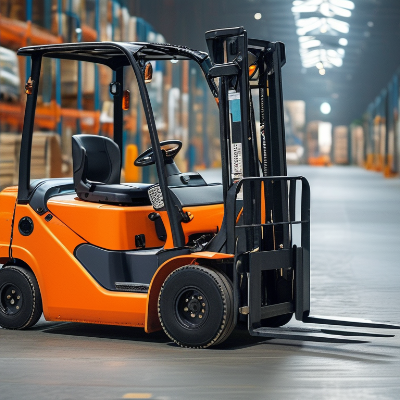 What is the Turning Radius of a 3 Wheel Electric Forklift?