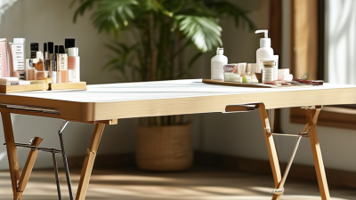 What is a Foldable Beauty Table and Why You Need One?