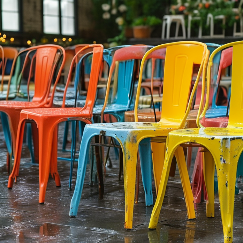 Can Indoor Chairs Be Used for Temporary Outdoor Events?