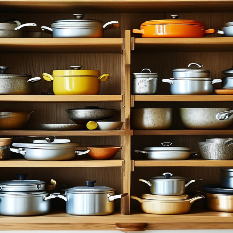 Best Ways to Stack Pots and Pans for Efficient Storage?