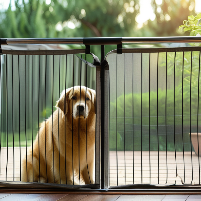 Top 10 Ways to Pet Proof a Screen Door and Maintain the View?