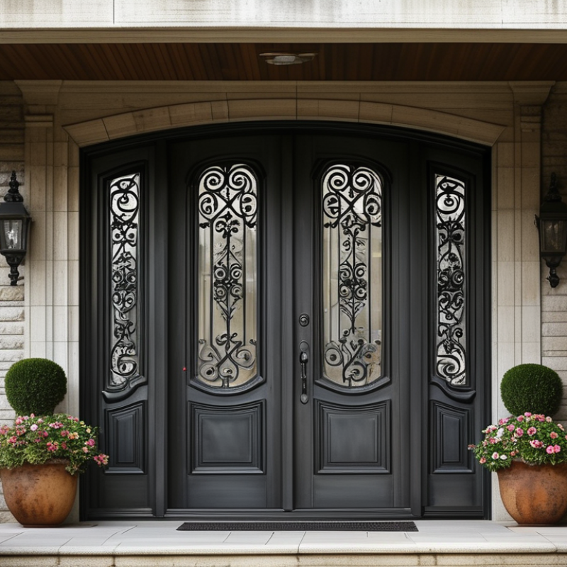 What is Wrought Iron Entry Doors and Why Choose Them?