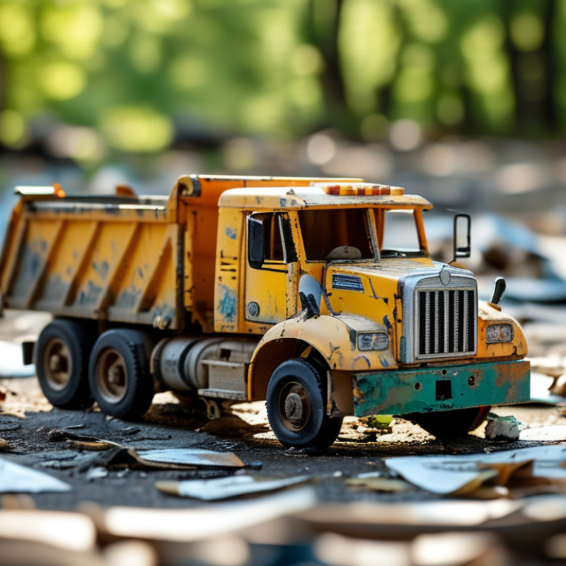 Can Broken Plastic Toy Trucks Be Recycled Effectively?