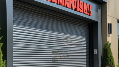 Digital Best Exterior Roll Up Door Options for Your Business?