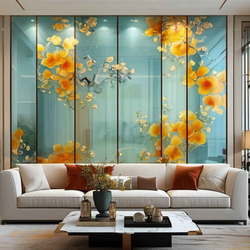 China Top 10 Custom Decorative Glass Cost per Square Meter?