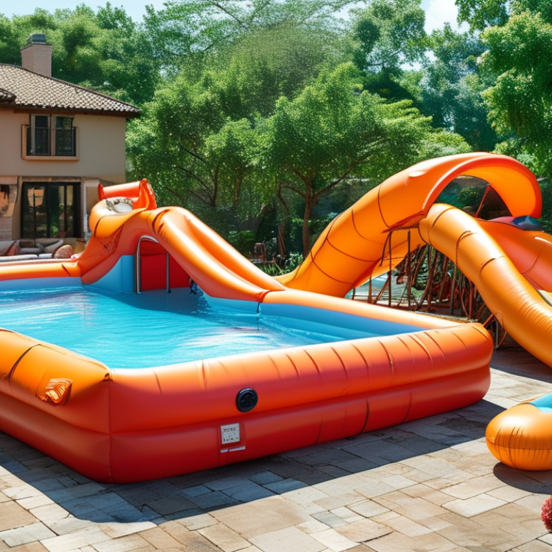 China Best Inflatable Pool Slide for Summer Fun and Safety?