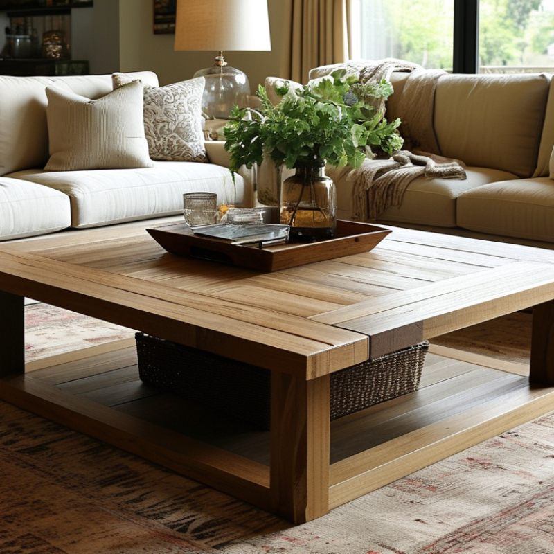 What is a Big Square Coffee Table and How to Choose the Right One?