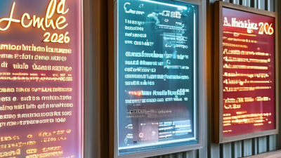 2026 Top Trends in Personalised Led Signs for Home and Business Use?