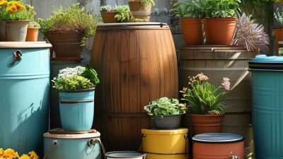 2026 Best Water Barrels for Efficient Storage Solutions?