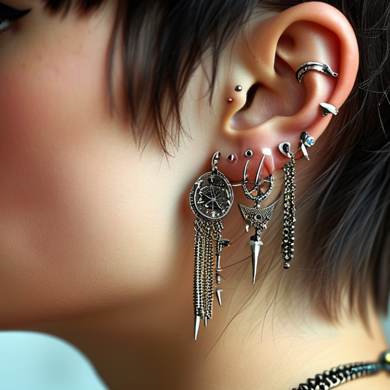 What is Punk Style Earrings and How to Choose Them?