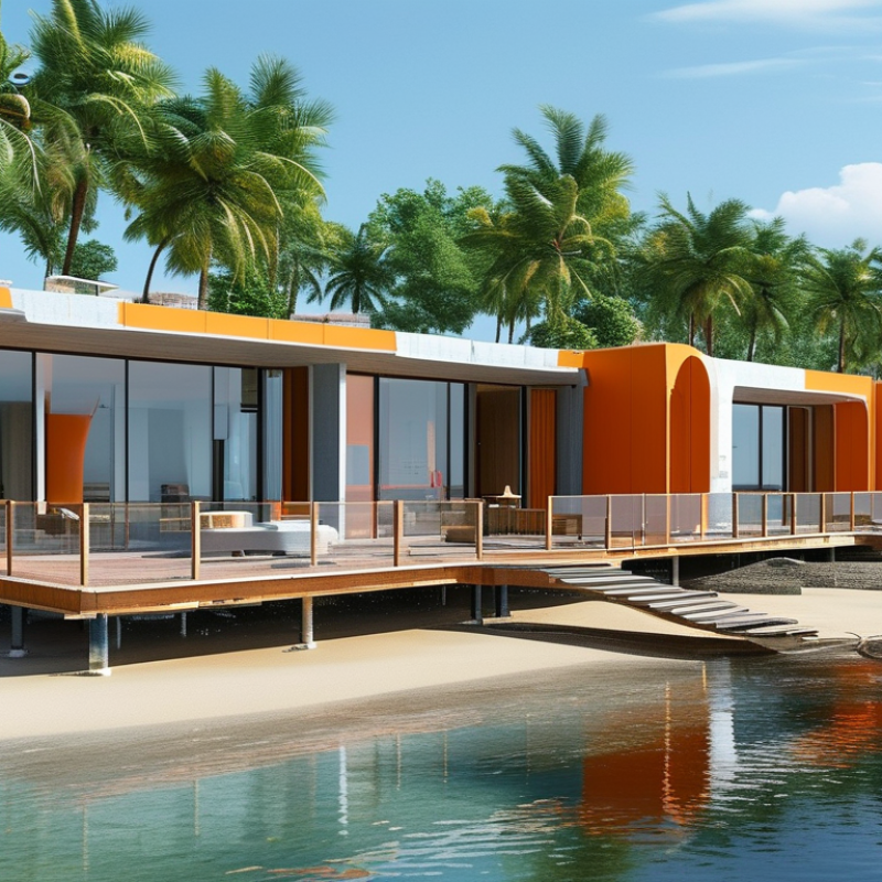¿Cómo se construyen los resorts modulares?