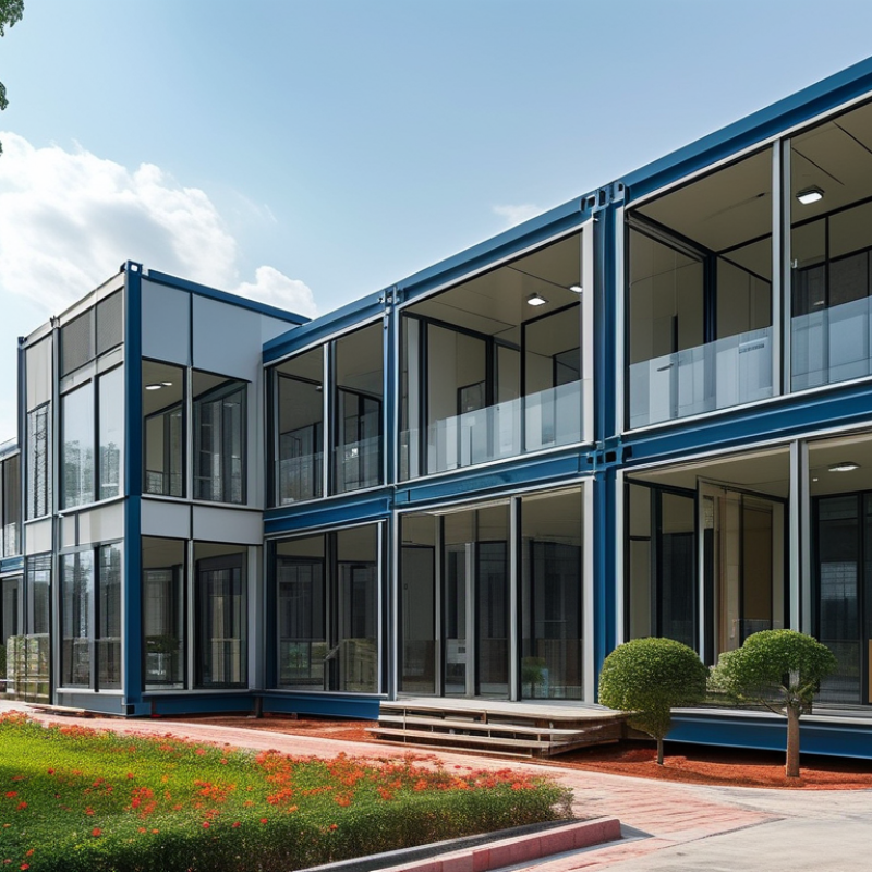 Quanto tempo leva para construir um prédio modular comercial?