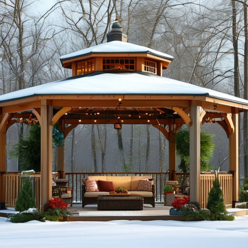 Why You Should Decorate a Gazebo for Year Round Use?