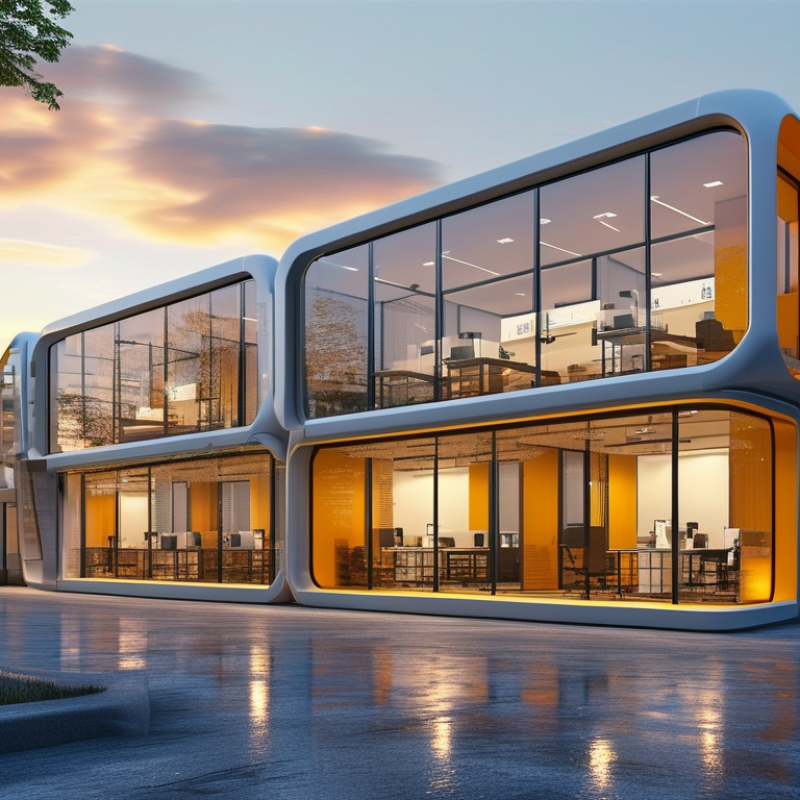 Como funcionam os edifícios comerciais modulares?