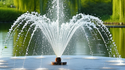 Why Choose a Floating Aerating Fountain for Your Water Feature?