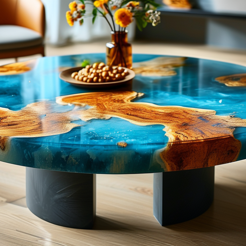 Why Choose a Round Epoxy Table for Your Home Decor?