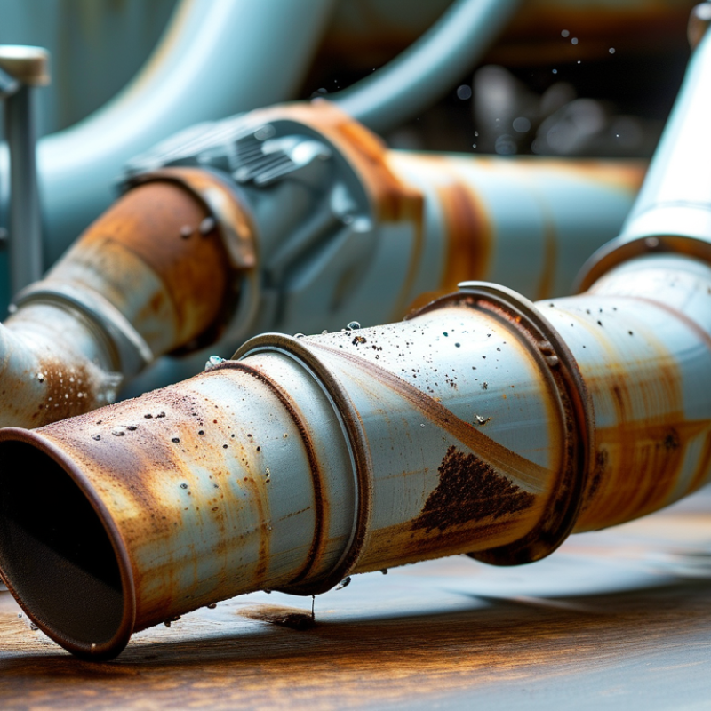 How to effectively clean and protect exhaust mufflers and pipes?