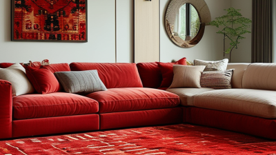 2026 Best Red Living Room Rug Options for Global Buyers?