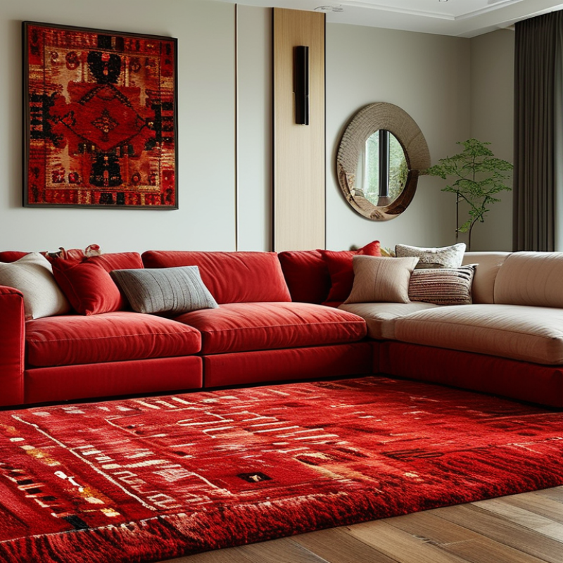 2026 Best Red Living Room Rug Options for Global Buyers?
