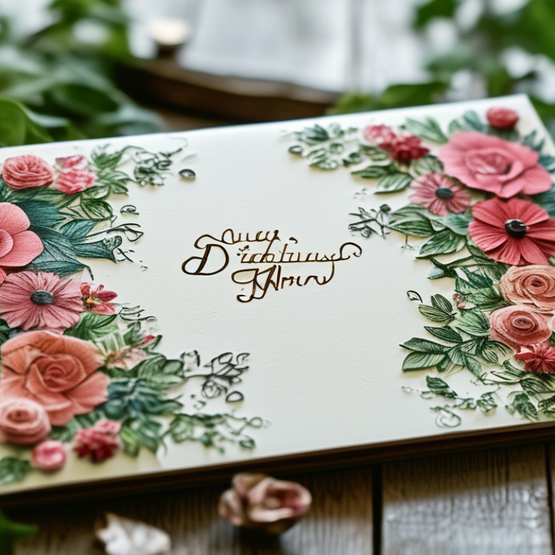 How to Make Custom Wedding Stationery with Digital Foil?