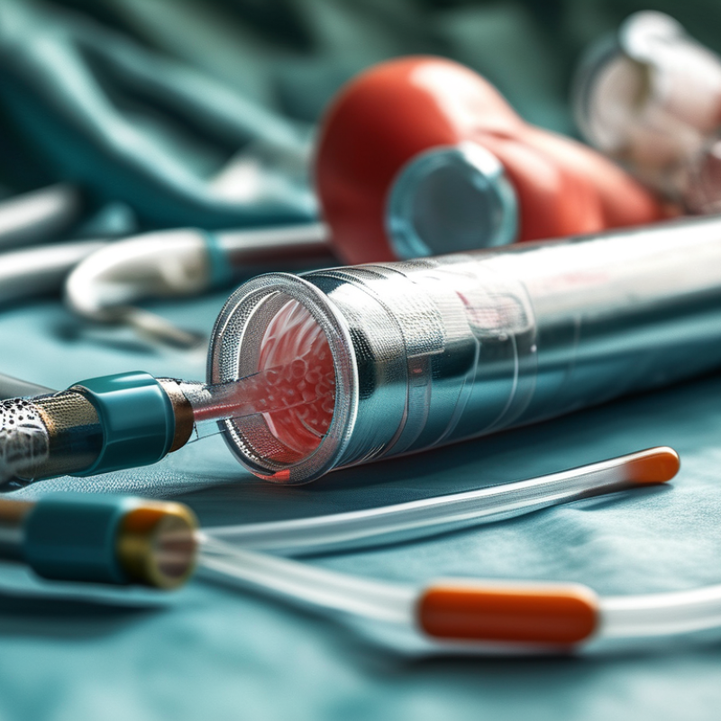 ¿Para qué se utiliza un catéter médico en tratamientos?