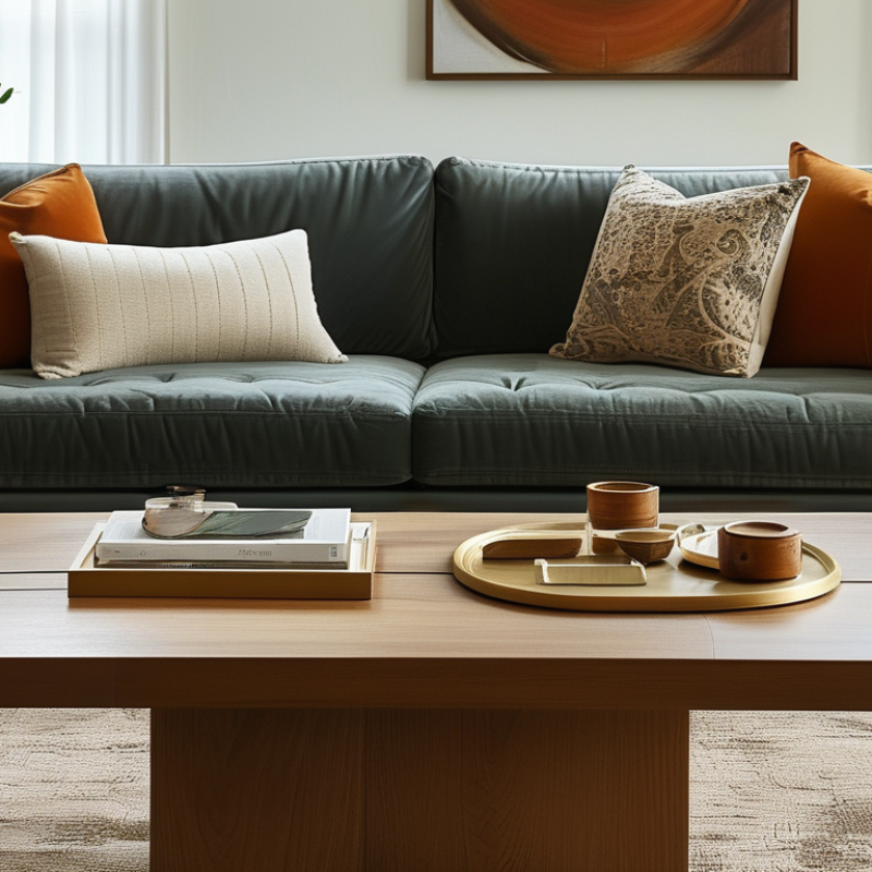 How to Style a Coffee Table for a Chic Living Room?
