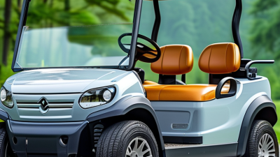 2026 Top Electric Golf Cart Manufacturer for Scenic Areas?