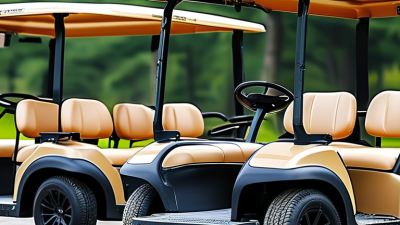 Top China Customized 8 Seater Electric Golf Cart for Sale?