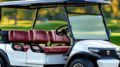 2026 Best Customized Electric Golf Carts for Scenic Areas?