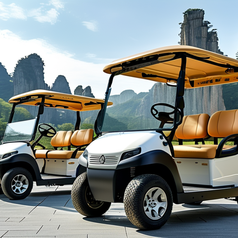 Customized Electric Golf Carts for Scenic Areas in China?