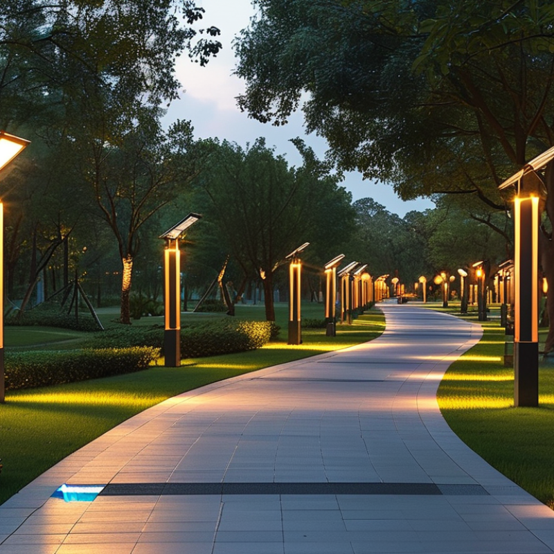 How to Effectively Design Solar Lighting for Public Parks?