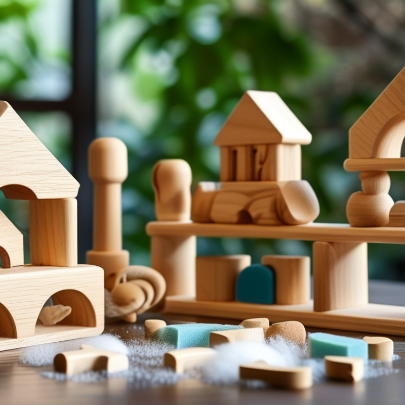 How to Clean Educational Wooden Toys Safely for Kids?