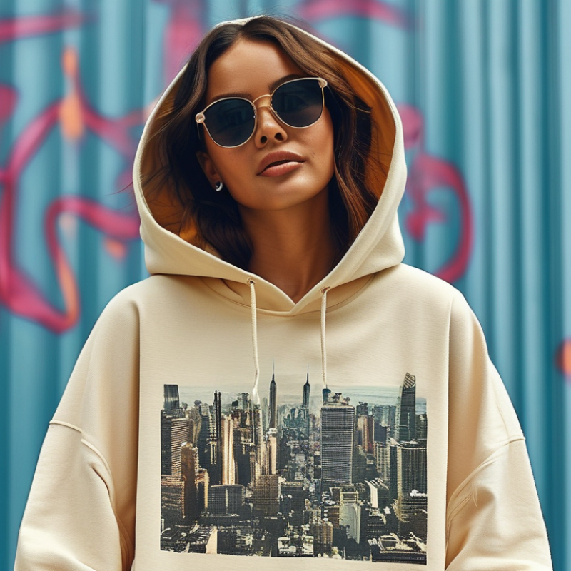 Como usar moletom oversized no verão?