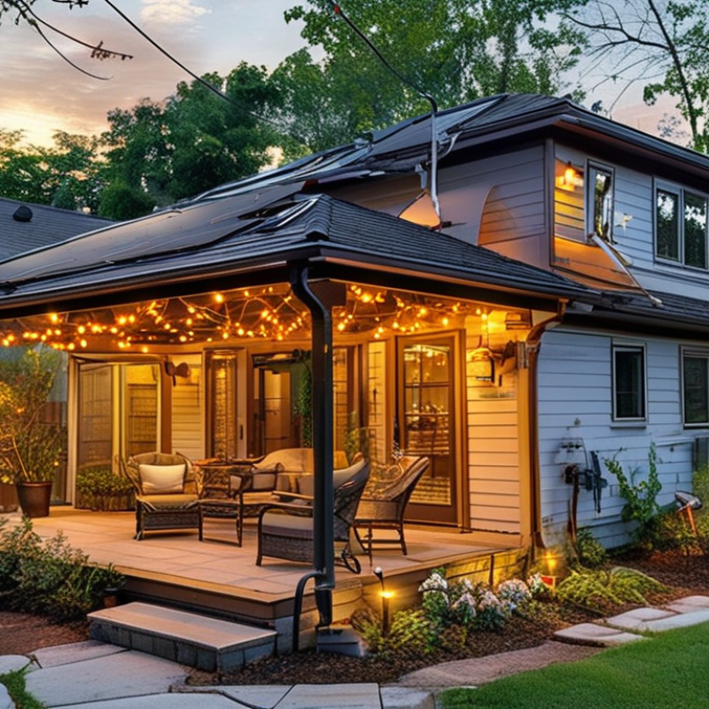 10 Best Ways to Hide Wires for Solar Split-Type Floodlights?