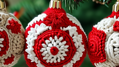 China Best Crochet Christmas Ornaments for a Festive Touch?