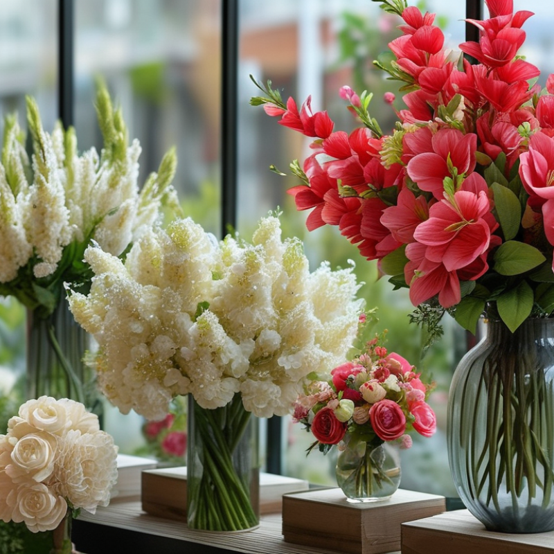 How to Choose the Best Artificial Flowers for Your Business?