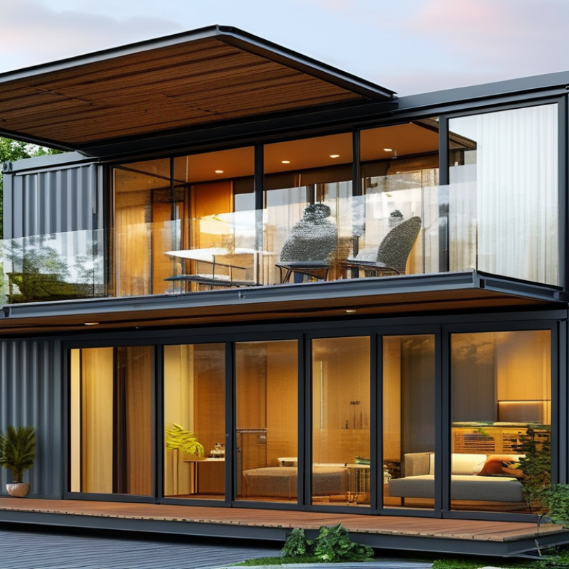 ¿Cómo construir una casa de contenedores desmontables?