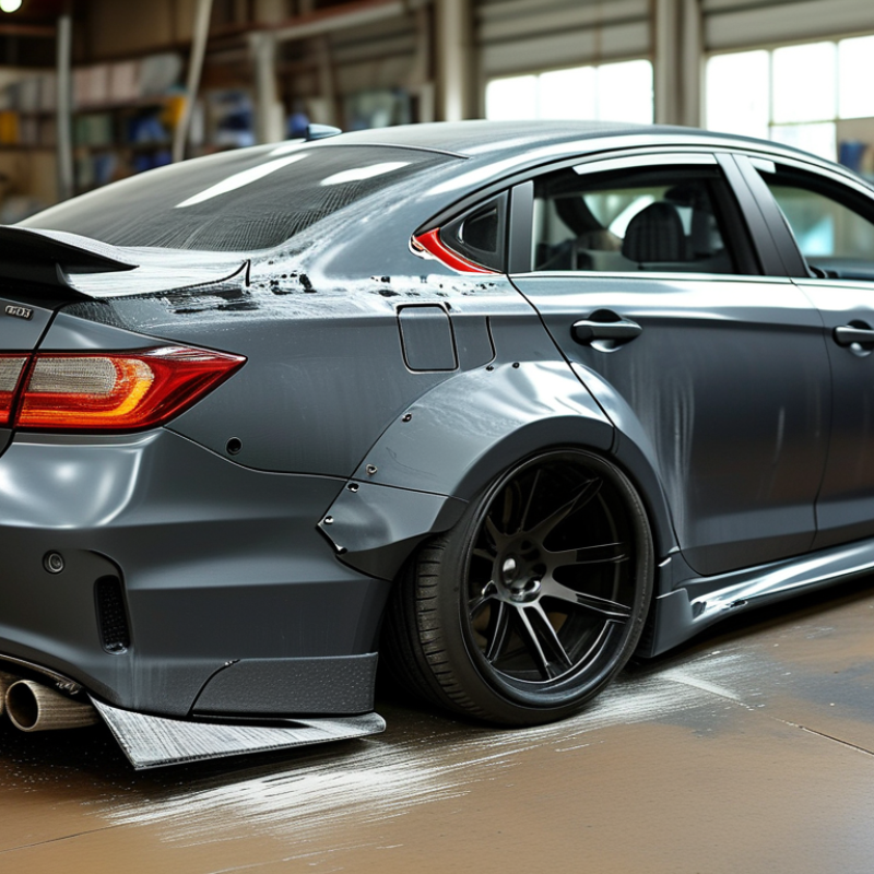 How to Paint a Polyurethane Car Body Kit Effectively?